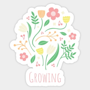 Growing Sticker